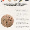 Dehner Natura Premium Wildvogelfutter Beeren-Meisenknödel im Karton, mit Netz, 30 Stk.