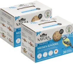 Dehner Natura Premium Meisenknödel - Wildvogelfutter Meisenknödel im Karton, ohne Netz