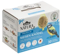 Dehner Natura Premium Meisenknödel - Wildvogelfutter Meisenknödel im Karton, mit Netz