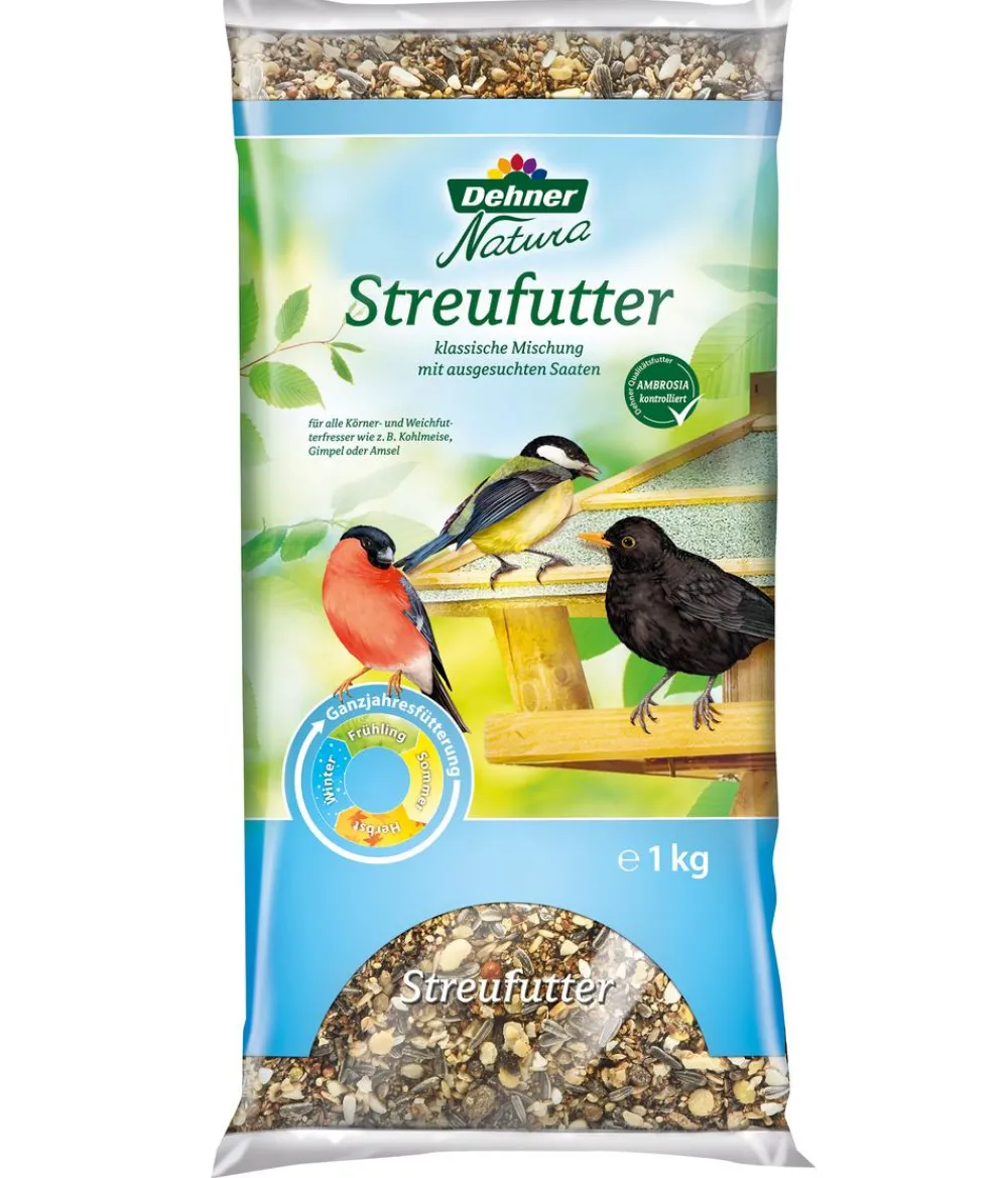 Dehner Natura Premium Wildvogelfutter & Snacks|Meisenknödel - Wildvogelfutter Starterset, 7-teilig