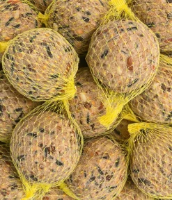 Dehner Natura Premium Meisenknödel - Wildvogelfutter Wald-Meisenknödel im Eimer, mit Netz, 30 Stk.