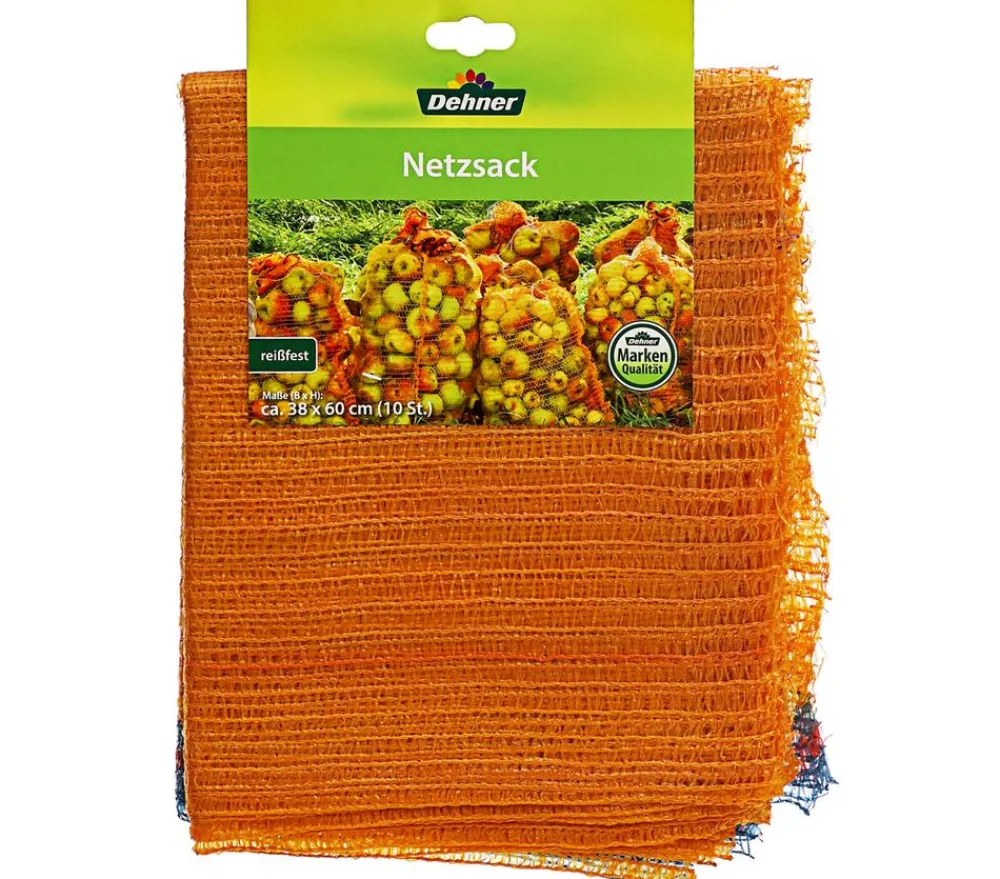 Dehner Pflanzenfolien & Ernteschutz > Netzsack, 38 x 60 cm, 10 Stück
