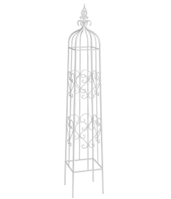 Dehner Obelisk Birmingham, ca. B26/H150/T26 cm Weiß Sale