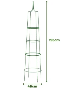 Dehner Rankgitter & Obelisken - Obelisk Hilarius Grün