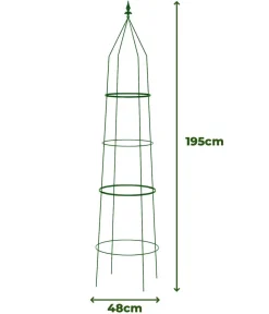 Dehner Rankgitter & Obelisken - Obelisk Ilaria Grün