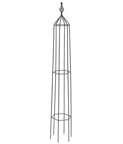Dehner Obelisk Manchester, ca. B25/H150/T21,5 cm Anthrazit Discount