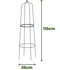 Dehner Obelisk Nova Schwarz Best