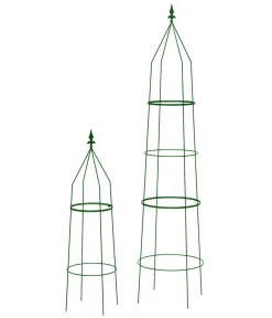 Dehner Rankgitter & Obelisken > Obelisk-Set Ilaria, 2-teilig