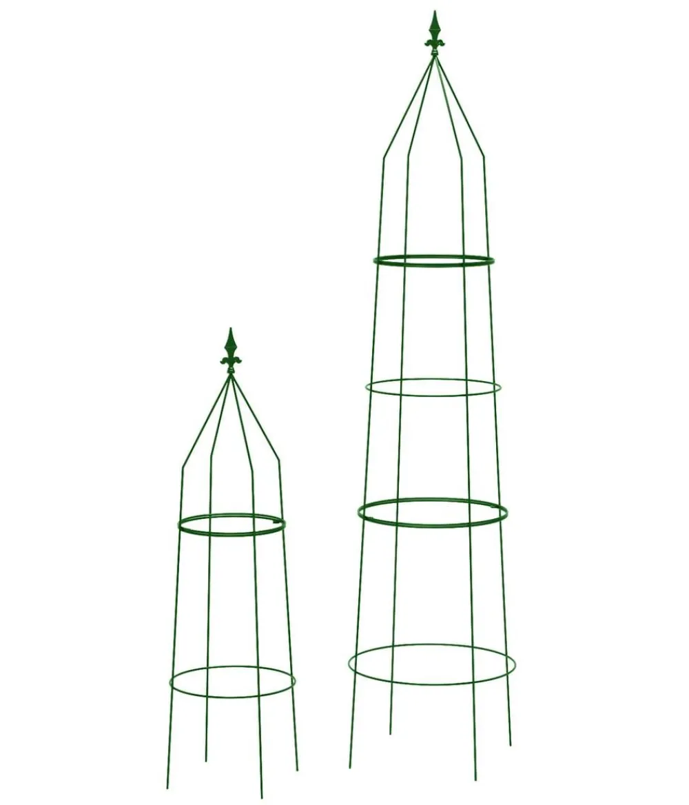Dehner Rankgitter & Obelisken > Obelisk-Set Ilaria, 2-teilig