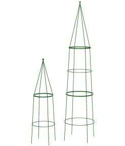 Dehner Obelisk-Set Pietro, 2-teilig Grün Outlet