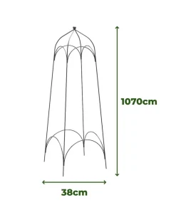 Dehner Obelisk Tenda Grau New