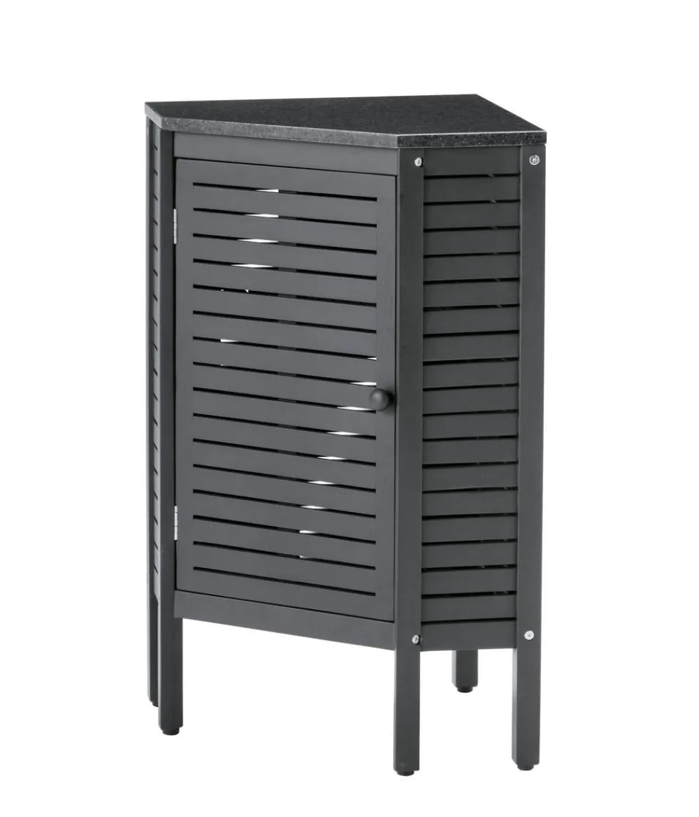 Dehner Outdoor-Küche Eckregal Southampton, ca. B50/H90/T50 cm Anthrazit Best