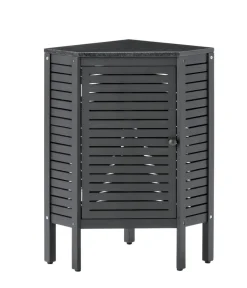 Dehner Outdoor-Küche Eckregal Southampton, ca. B50/H90/T50 cm Anthrazit Best