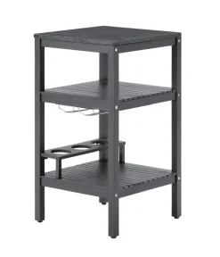 Dehner Outdoor-Küche Regal Southampton, ca. B50/H90/T50 cm Anthrazit Best