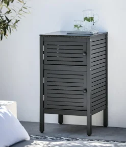 Dehner Outdoor-Küche Schrank Southampton, ca. B50/H90/T50 cm Anthrazit Outlet