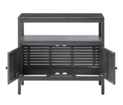 Dehner Gartenschränke & -Regale - Outdoor-Küche Schrank Southampton, ca. B100/H90/T50 cm Anthrazit