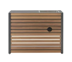 Dehner Outdoor-Küchen - Outdoor-Küche Spülschrank Loop, ca. B110/H91,5/T60 cm Grau