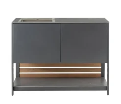 Dehner Outdoor-Küchen - Outdoor-Küche Spülschrank Loop, ca. B110/H91,5/T60 cm Grau