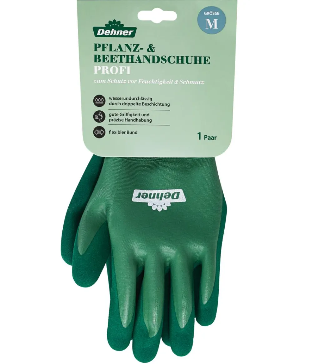 Dehner Gartenhandschuhe - Pflanz- & Beethandschuhe Profi
