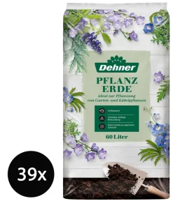 Dehner Blumenerde > Pflanzerde, 39 x 60 Liter