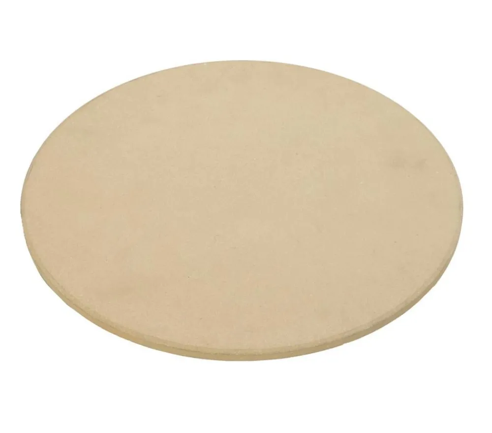 Dehner Grillrost & -Einsätze|Grillzubehör - Pizzastein, ca. Ø33 cm Silber