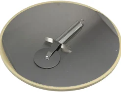 Dehner Grillrost & -Einsätze|Grillzubehör - Pizzastein, ca. Ø33 cm Silber