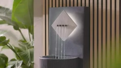 Dehner Polyethylen-Gartenbrunnen Triton, solarfähig, ca. H96,5 cm Best