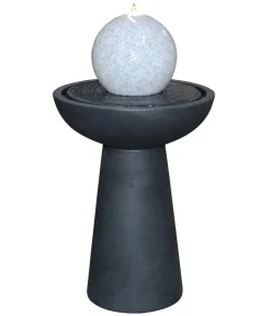 Dehner Polyethylen-Gartenbrunnen Aurora, solarfähig, ca. H88 cm Best