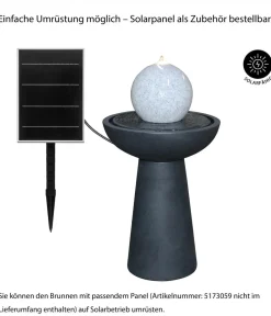 Dehner Polyethylen-Gartenbrunnen Aurora, solarfähig, ca. H88 cm Best