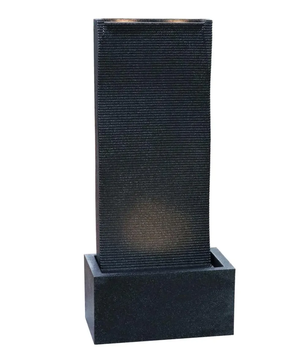 Dehner Gartenbrunnen - Polyethylen-Gartenbrunnen Altero, solarfähig, ca. H107 cm