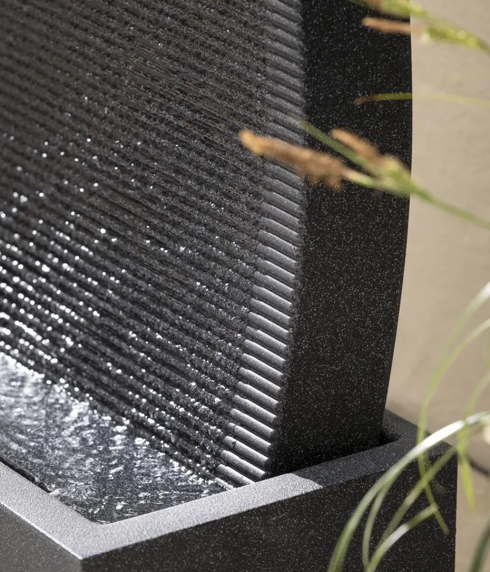 Dehner Gartenbrunnen - Polyethylen-Gartenbrunnen Altero, solarfähig, ca. H107 cm