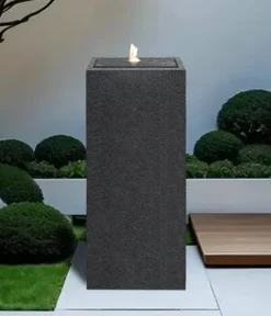 Dehner Polyethylen-Solarbrunnen Glonn, ca. H90 cm Hot