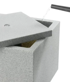 Dehner Gartenbrunnen - Polyethylen-Solarbrunnen Biala, ca. H32,5 cm