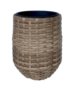 Dehner Blumentöpfe & Übertöpfe > Polyrattan-Flechttopf Tulum, rund