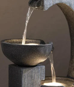 Dehner Polyresin-Gartenbrunnen Lorca, solarfähig, ca. H81 cm Online