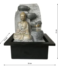 Dehner Polyresin-Zimmerbrunnen Buddha Sale