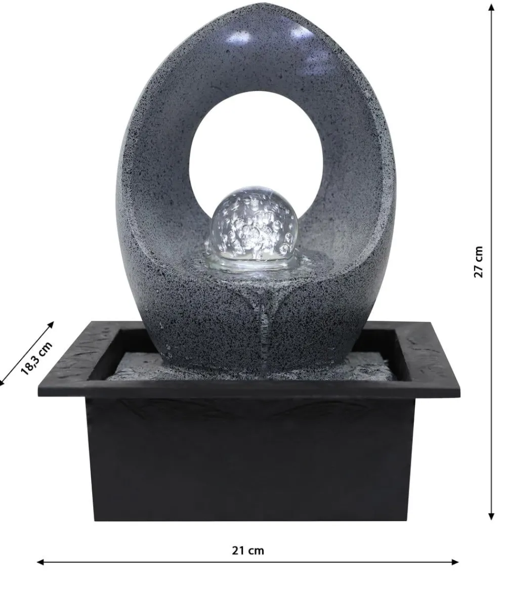 Dehner Zimmerbrunnen - Polyresin-Zimmerbrunnen Pua
