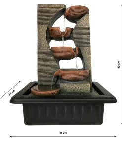 Dehner Zimmerbrunnen - Polyresin-Zimmerbrunnen Steinkrüge