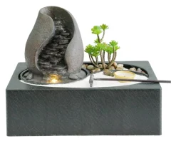 Dehner Zimmerbrunnen - Polyresin-Zimmerbrunnen Landskap, ca. H22 cm