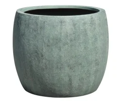 Dehner Polystone-Übertopf Park, rund Grün Online