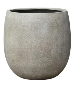 Dehner Polystone-Topf Balloon Grau Sale