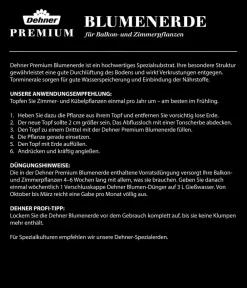 Dehner Premium Blumenerde - Blumenerde, 120 x 20 Liter