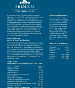 Dehner Premium Kleintierfutter > Farbmäusefutter, 750 g