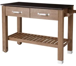 Dehner Pflanztische - Premium Holz-Pflanztisch Windsor, ca. B110/H84/T55 cm