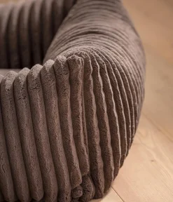 Dehner Premium Betten & Kissen|Hundebetten & Körbe - Hundebett Doya, rechteckig, ca. B100/H25/T80 cm Braun