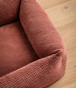 Dehner Premium Betten & Kissen|Hundebetten & Körbe - Hundebett Onega, rechteckig, ca. B80/H25/T60 cm Rot
