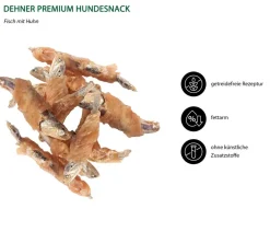 Dehner Premium Hundesnack Fisch mit Huhn, 170 g Discount