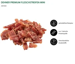 Dehner Premium Hundeleckerlies > Hundesnack Fleischstreifen Mini