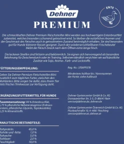 Dehner Premium Hundeleckerlies - Hundesnack Fleischstreifen Mini