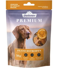 Dehner Premium Hundesnack Fleischstreifen, Hähnchen, 50 g Best